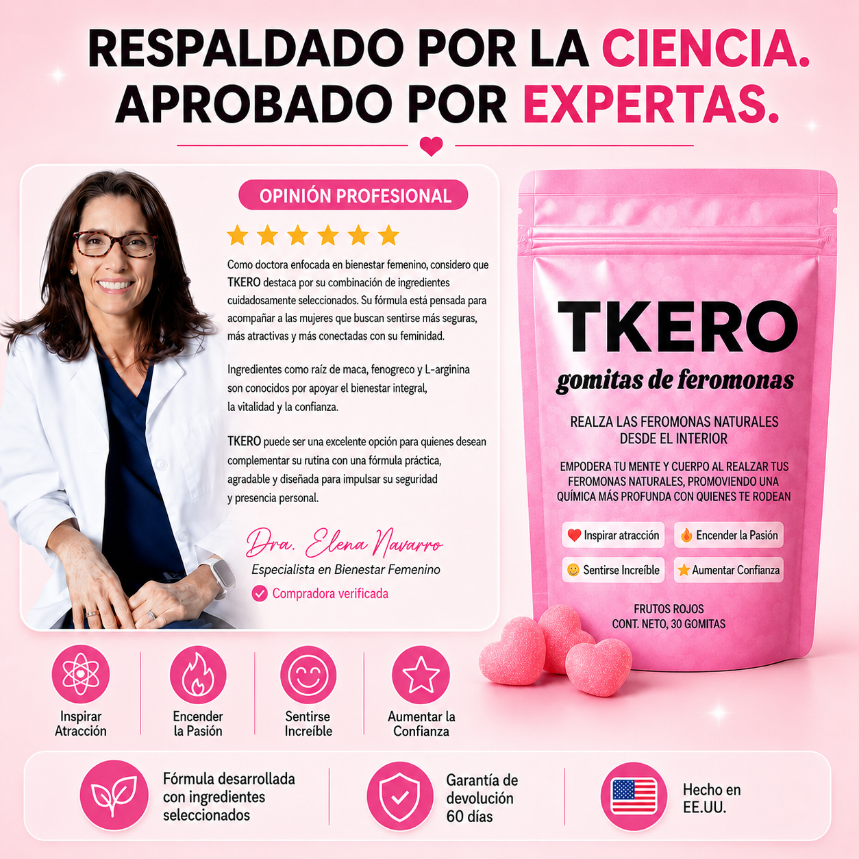 Gomitas de Feromonas — Mayor Atracción, Confianza y Deseo